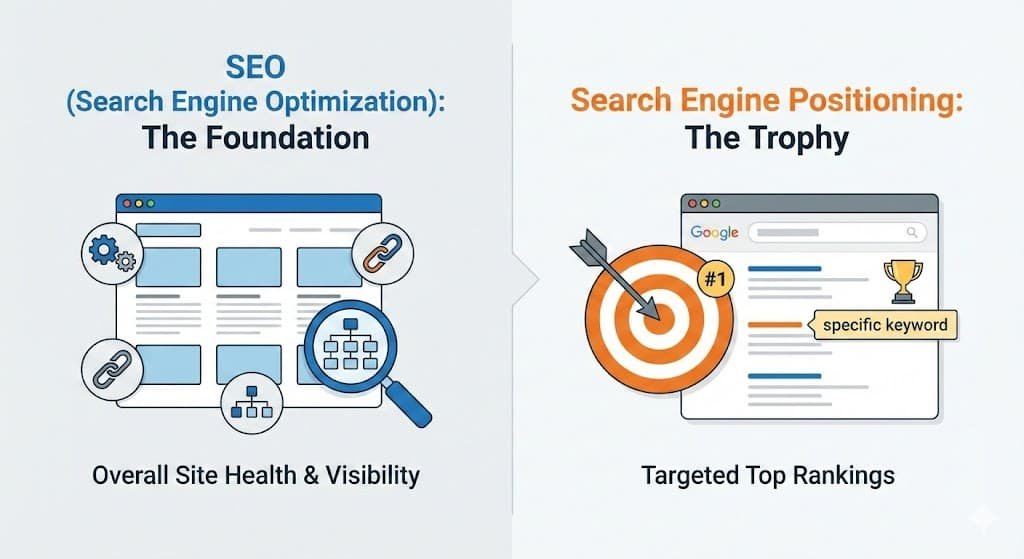SEO vs. Search Engine Positioning